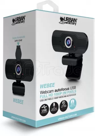 Photo de Webcam Urban Factory Webee (Noir)