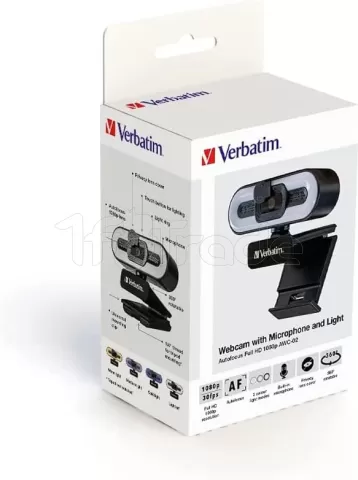 Photo de Webcam Verbatim AWC-02 Quad HD