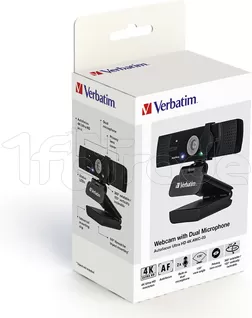 Photo de Webcam Verbatim AWC-03 4K Ultra HD